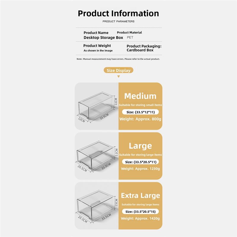 Face Mask Storage Box - [B17B!】 Multi-Functional Home For Stationery And