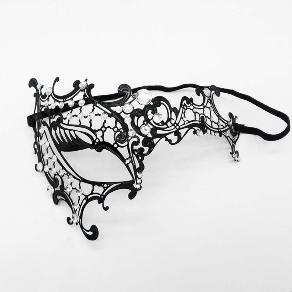 Venetian Halloween Half Face M - Mask Lanyard Adjustable ulasan dan harga