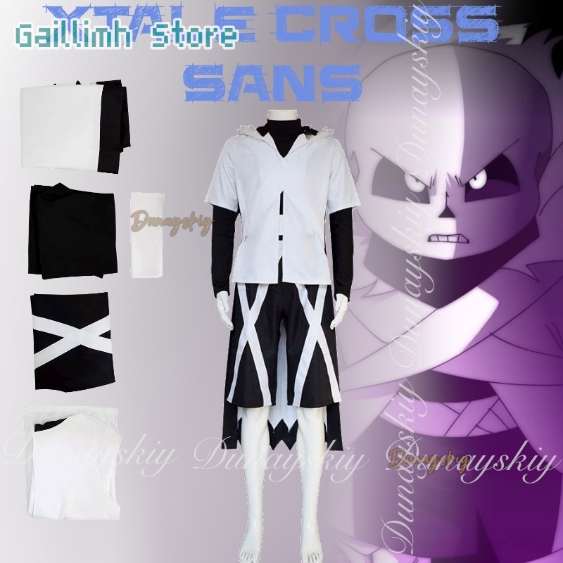 UNDERTALE Game XTALE Cross San - Black Face Mask Pack ulasan dan harga