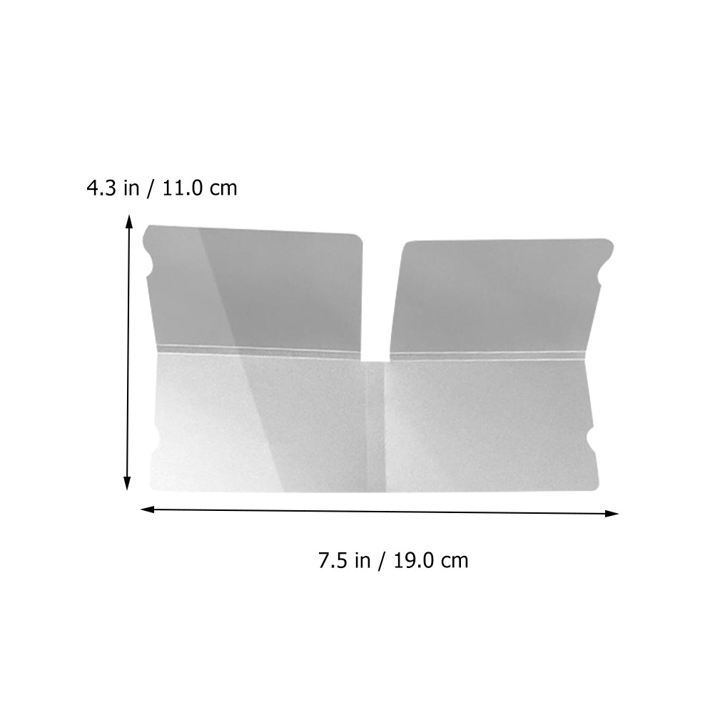 4Pcs Eco Friendly PP Mask Stor - Face Mask Storage Box ulasan dan harga